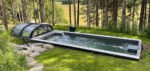 Piscina de contentor 6,11 x 2,5m prontos para uso com telhado, pacote premium - Image 3
