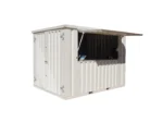 Contentor de barra removível XL 3 × 2 metros White RAL 9016