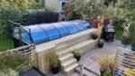 Piscina de contentor 6,11 x 2,5m prontos para uso com telhado, pacote premium - Image 2