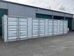CONTENEDOR MARÍTIMO DE 40 PÉS HC COM 4 PORTAS LATERAIS - NOVE